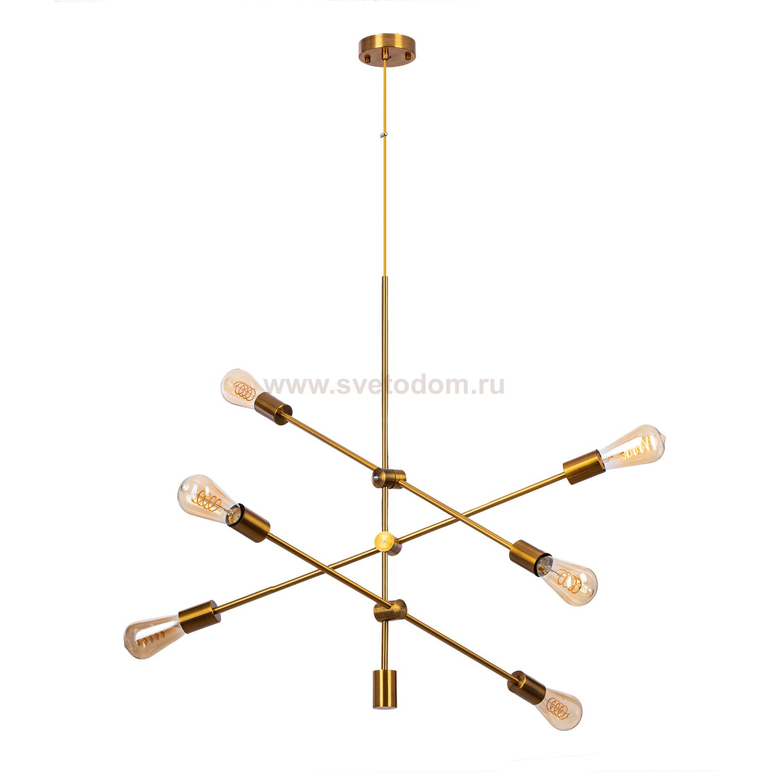 Люстра в стиле Лофт G21025/6GAB Gerhort