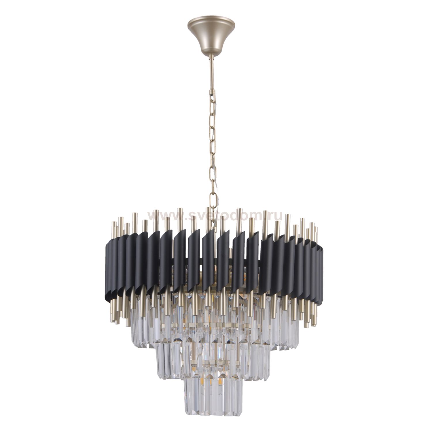 Подвесная люстра G21033/10CPGD+MBK CL Gerhort