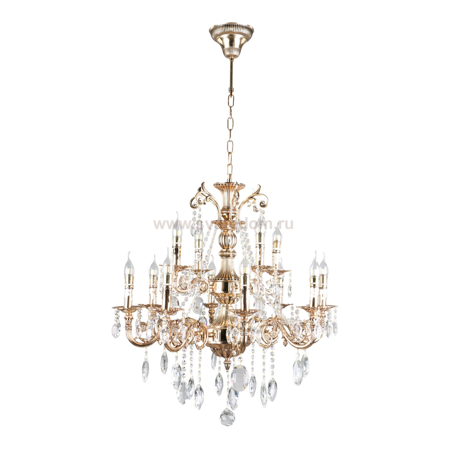 Подвесная люстра G21038/12FGBK CL Gerhort