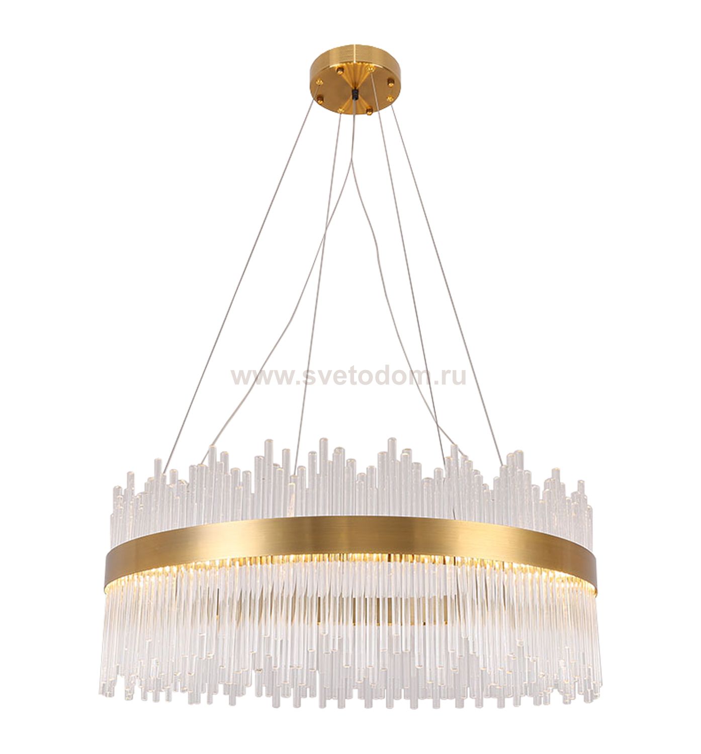 Подвесная светодиодная люстра G21048/600GD CL Gerhort