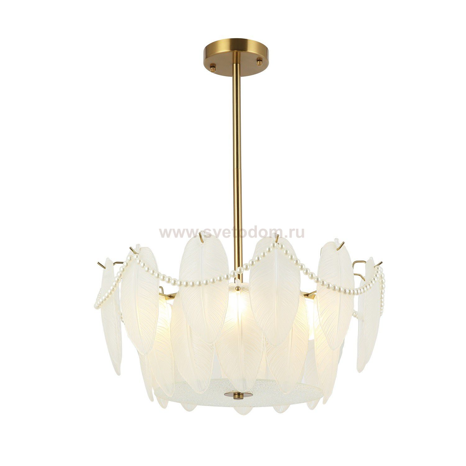 Люстра хрустальная G21134/6B GD+WT Gerhort