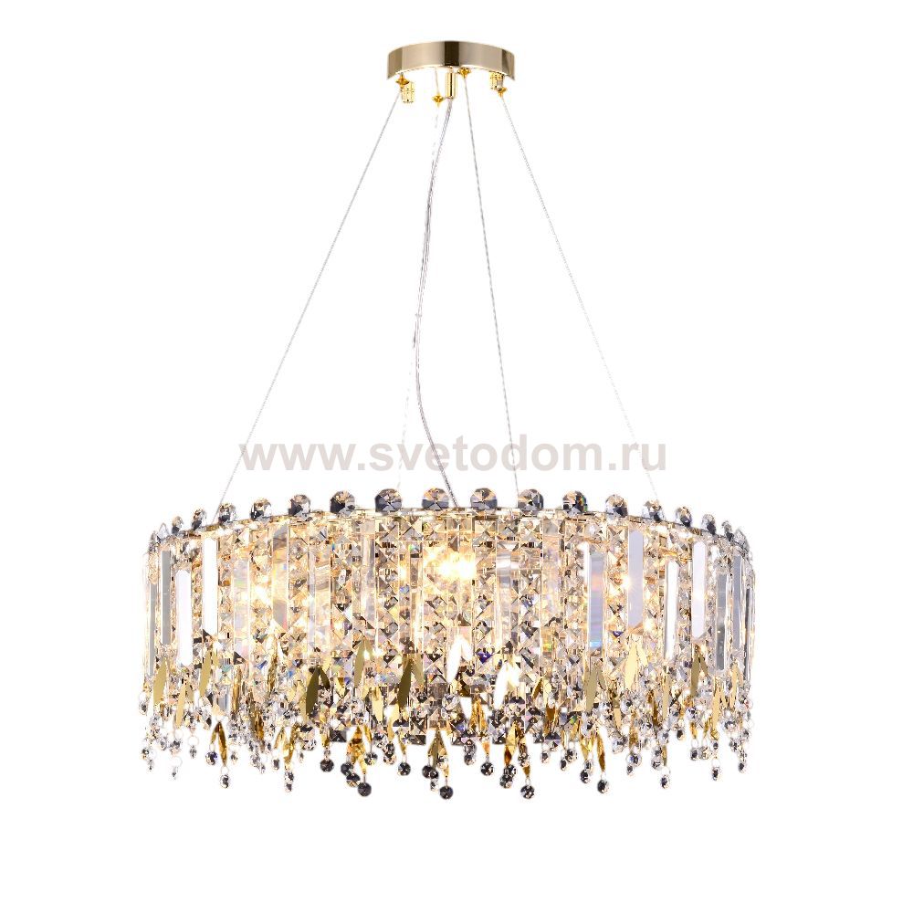 Люстра хрустальная G21137/8FGD+CL Gerhort