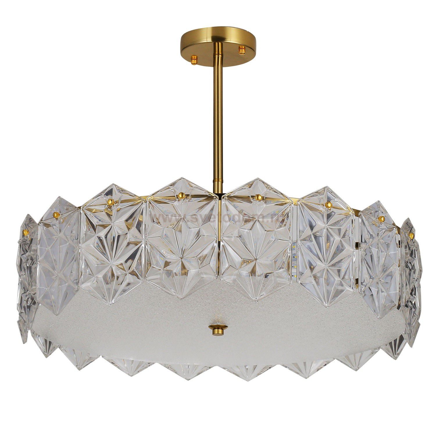 Люстра хрустальная G22036/9COP+CL Gerhort