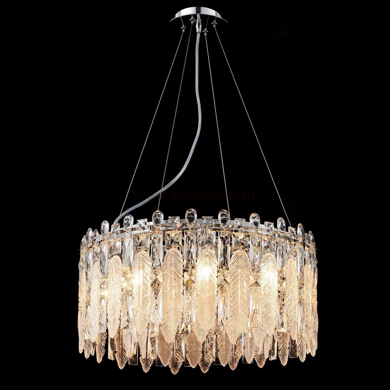 Люстра хрустальная G22046/8SN+CL+WT Gerhort