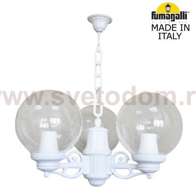 Подвесной уличный светильник FUMAGALLI SICHEM/G250 3L. G25.120.S30.WXE27