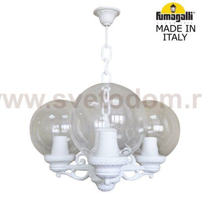 Подвесной уличный светильник FUMAGALLI SICHEM/G250 3L. G25.120.S30.WXE27