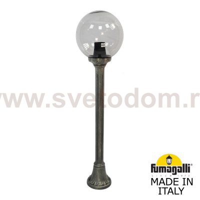 Садовый светильник-столбик FUMAGALLI MIZAR.R/G250 G25.151.000.BZE27