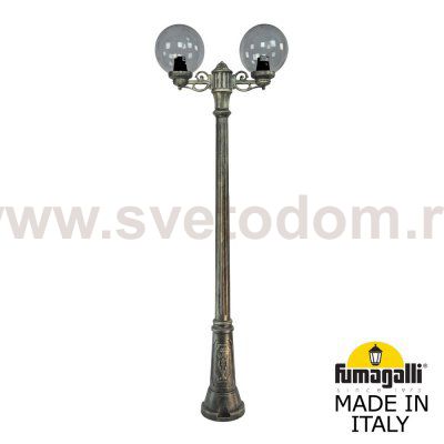 Садово-парковый фонарь FUMAGALLI GIGI BISSO/G250 2L G25.156.S20.BZE27