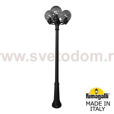 Садово-парковый фонарь FUMAGALLI RICU BISSO/G250 3L G25.157.S30.AZE27