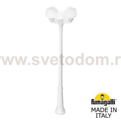 Садово-парковый фонарь FUMAGALLI RICU BISSO/G250 3L G25.157.S30.WYE27