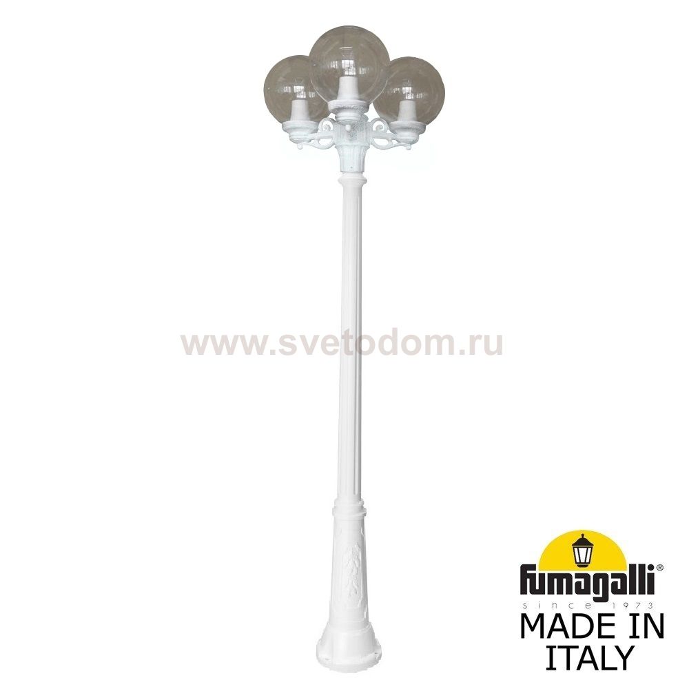 Садово-парковый фонарь FUMAGALLI RICU BISSO/G250 3L G25.157.S30.WZE27
