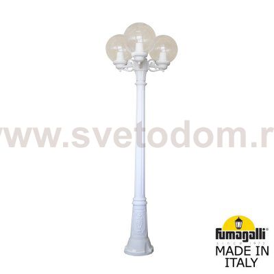 Садово-парковый фонарь FUMAGALLI ARTU BISSO/G250 3L G25.158.S30.WXE27