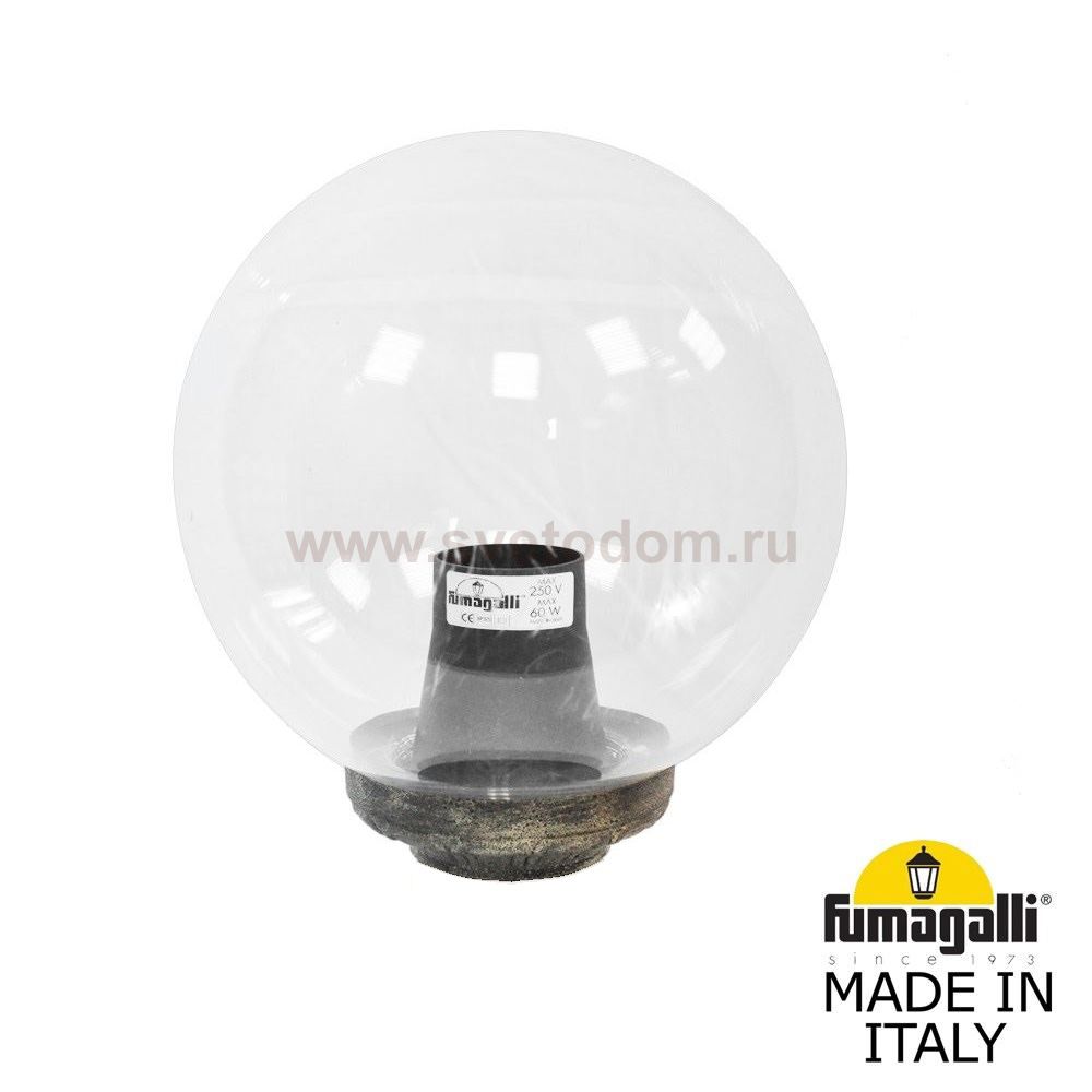 Уличный фонарь на столб FUMAGALLI GLOBE 250 Classic G25.B25.000.BXE27