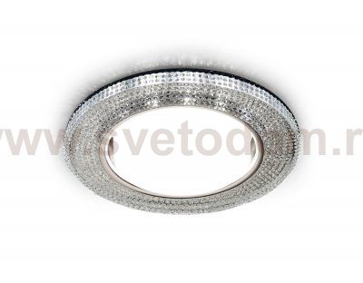 Светильник точечный Ambrella G290 CH хром/прозрачный GX53+3W(LED WHITE) GX53 SPOT