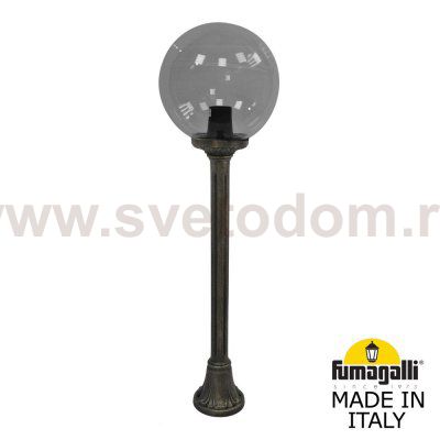 Садовый светильник-столбик FUMAGALLI MIZAR.R/G300 G30.151.000.BZE27