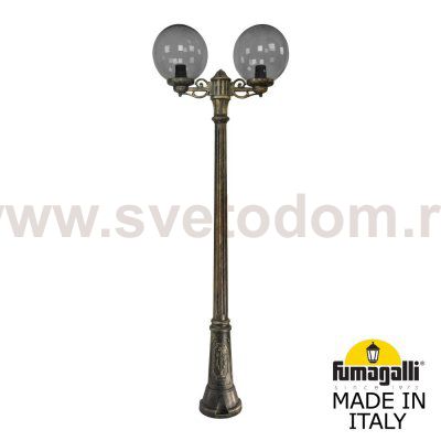Садово-парковый фонарь FUMAGALLI GIGI BISSO/G300 2L G30.156.S20.BZE27
