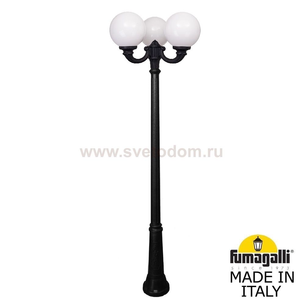Садово-парковый фонарь FUMAGALLI RICU OFIR/G300 3L G30.157.R30.AYE27