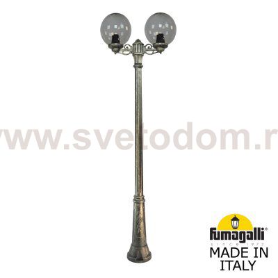 Садово-парковый фонарь FUMAGALLI RICU BISSO/G300 2L G30.157.S20.BZF1R