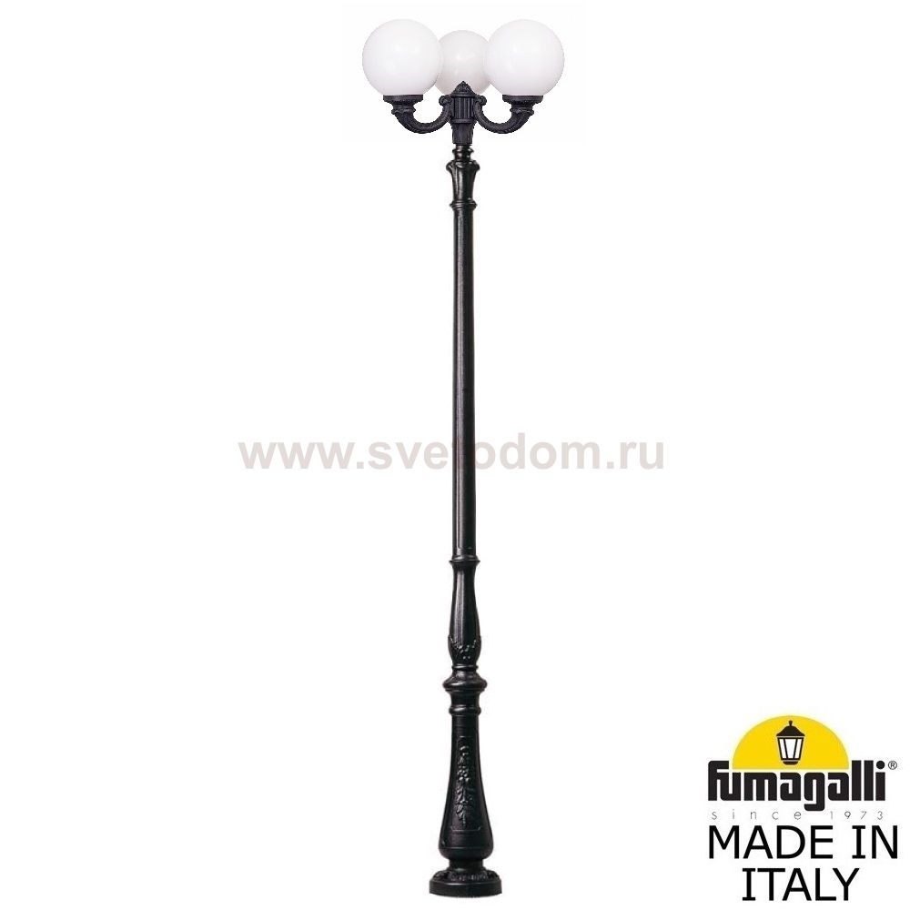 Парковый фонарь FUMAGALLI TABOR ADAM/GLOBE 300 2L  G30.205.M30.AYE27