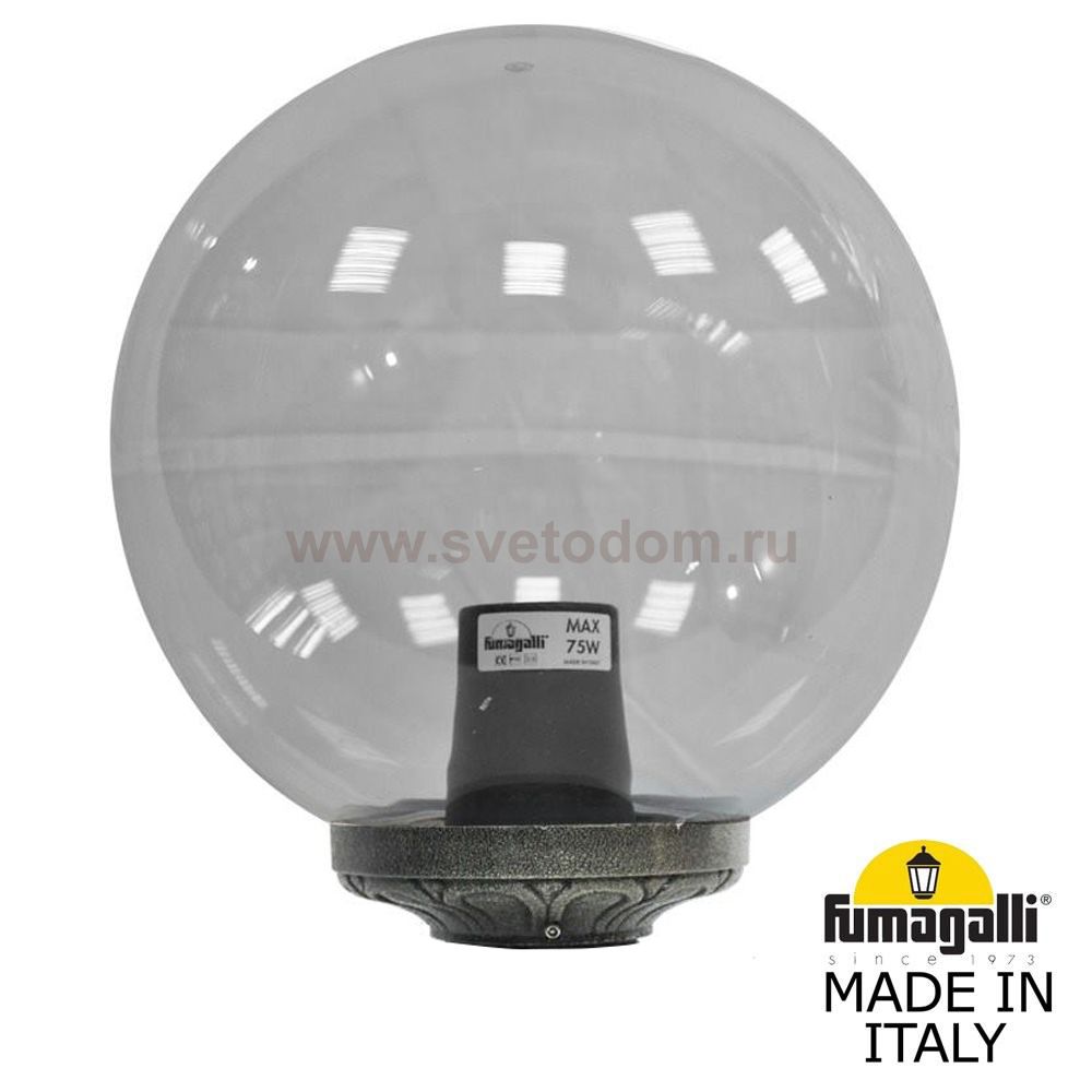 Уличный фонарь на столб FUMAGALLI GLOBE 300 Classic G30.B30.000.BZE27