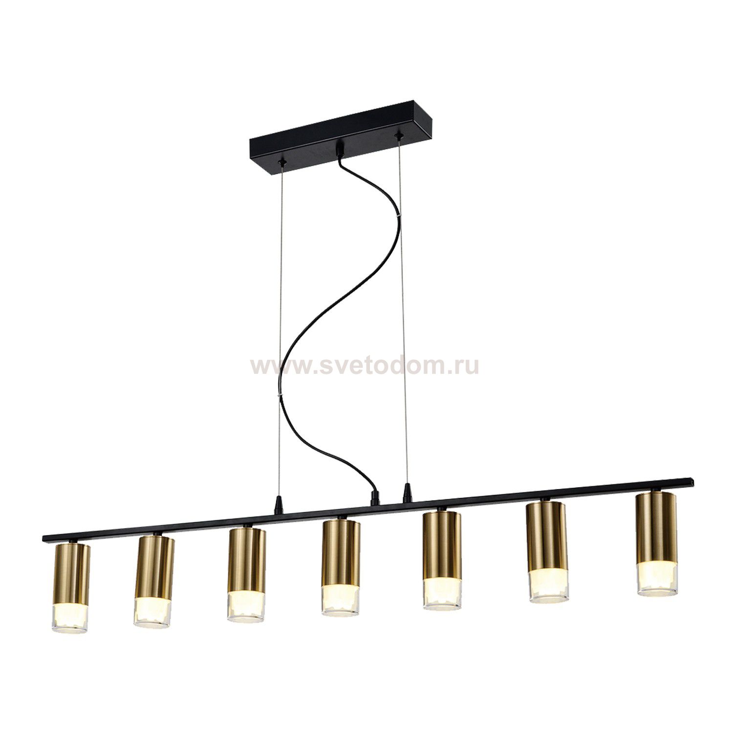 Люстра в стиле модерн G31002/7BK BR Gerhort