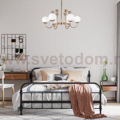 Люстра в стиле модерн Gerhort G31005/8GD WT