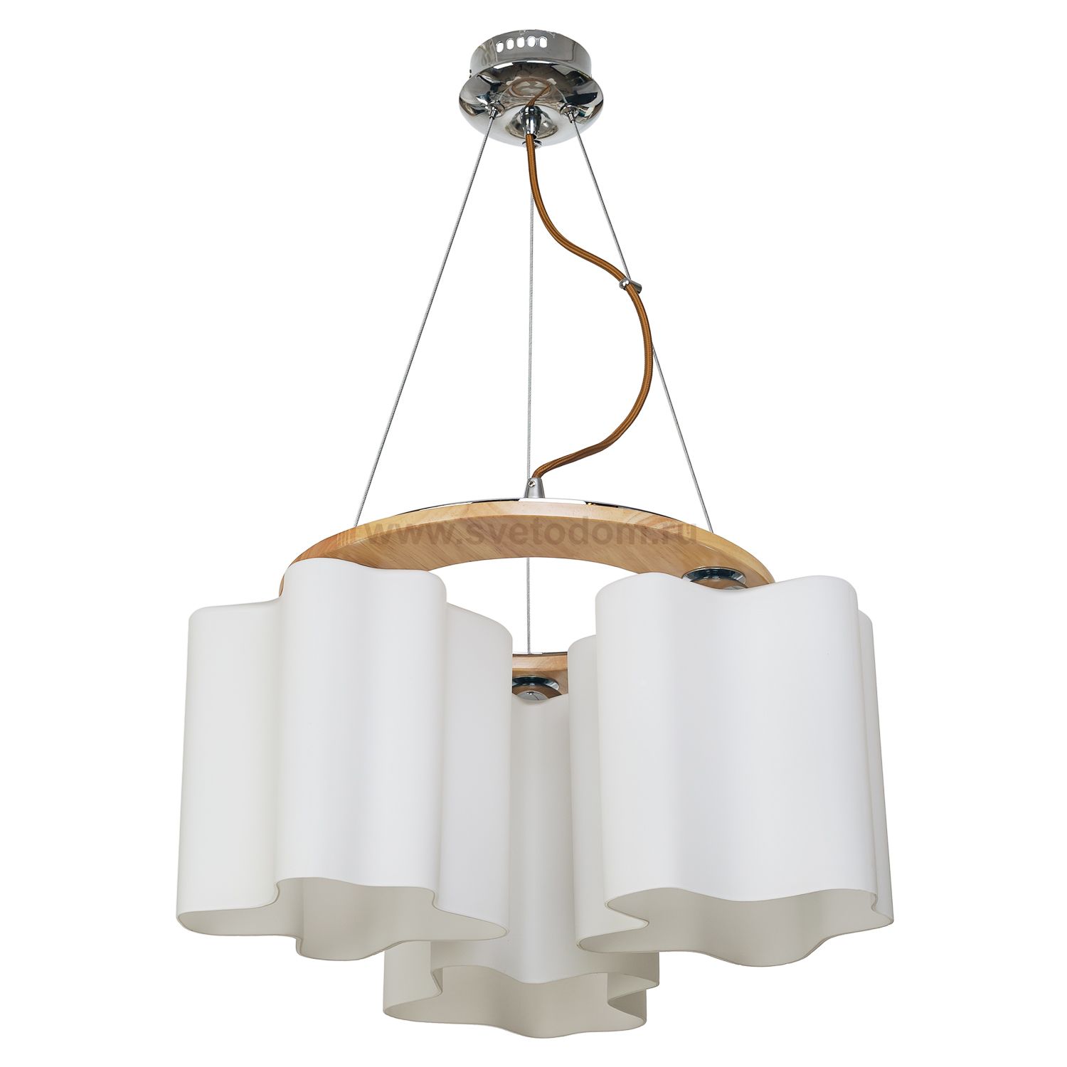 Подвесной светильник G31021/3A WOOD WT Gerhort