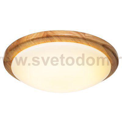 Потолочный светодиодный светильник G31041/18WOOD WT Gerhort