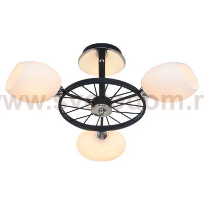 Потолочная люстра G31045/3BK+CR WT Gerhort