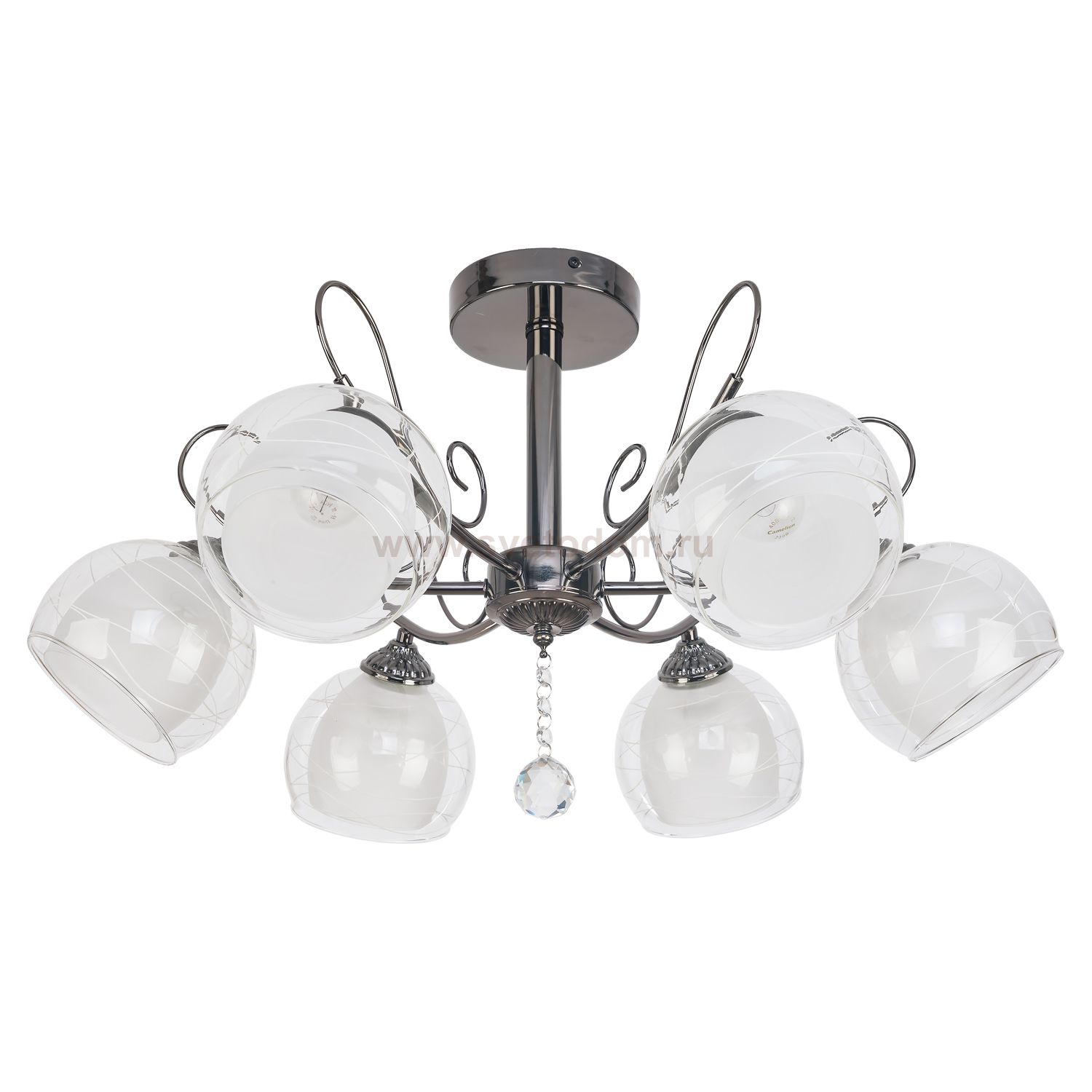 Потолочная люстра G31046/6AN WT+CL Gerhort