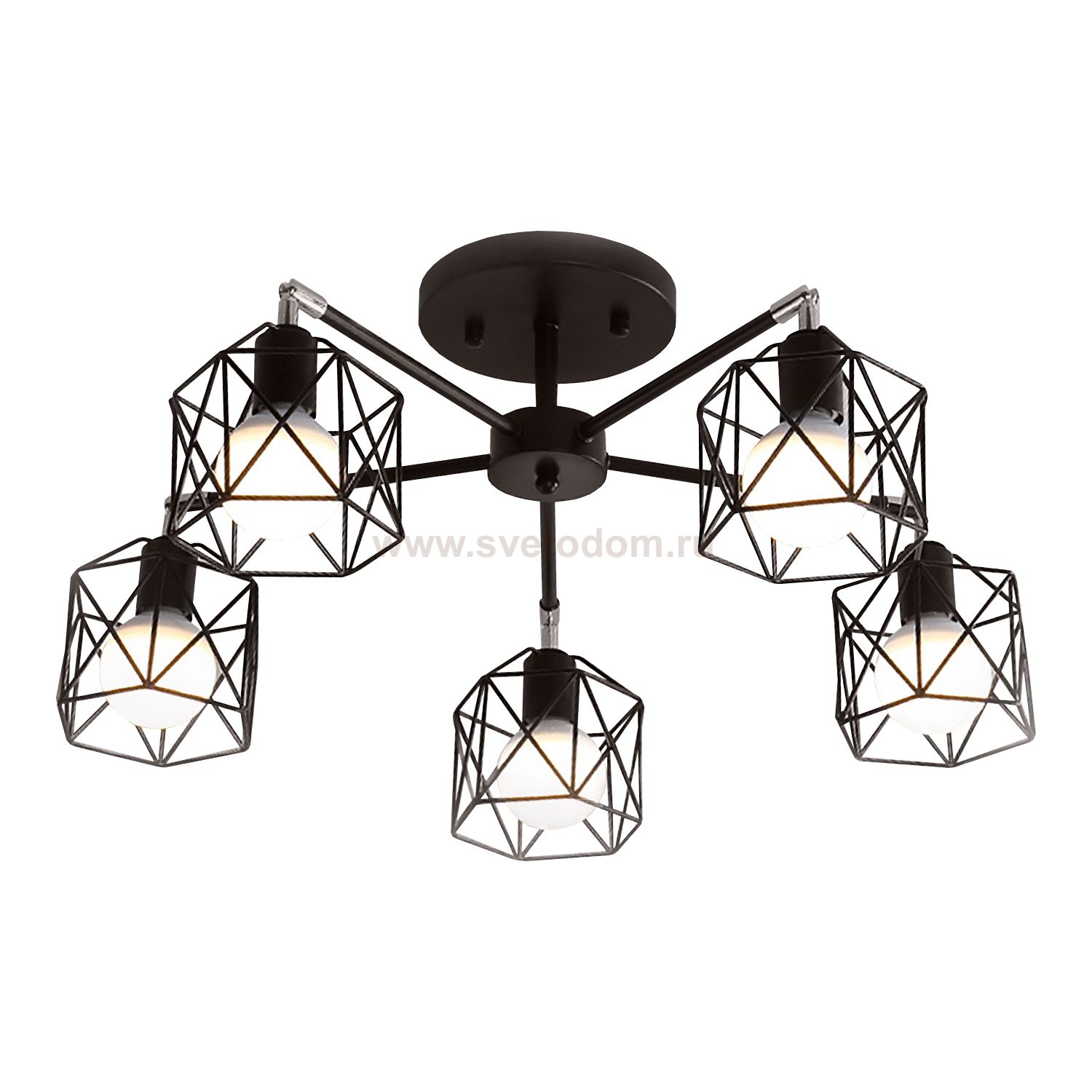 Потолочная люстра G31066/5BK Gerhort