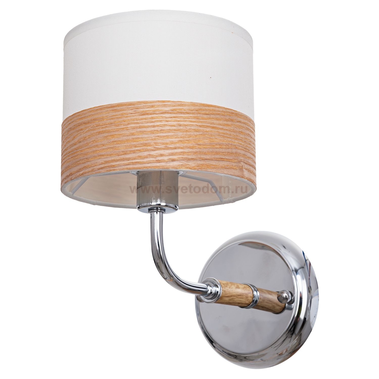 Бра G31067/1wCR WT+WOOD Gerhort