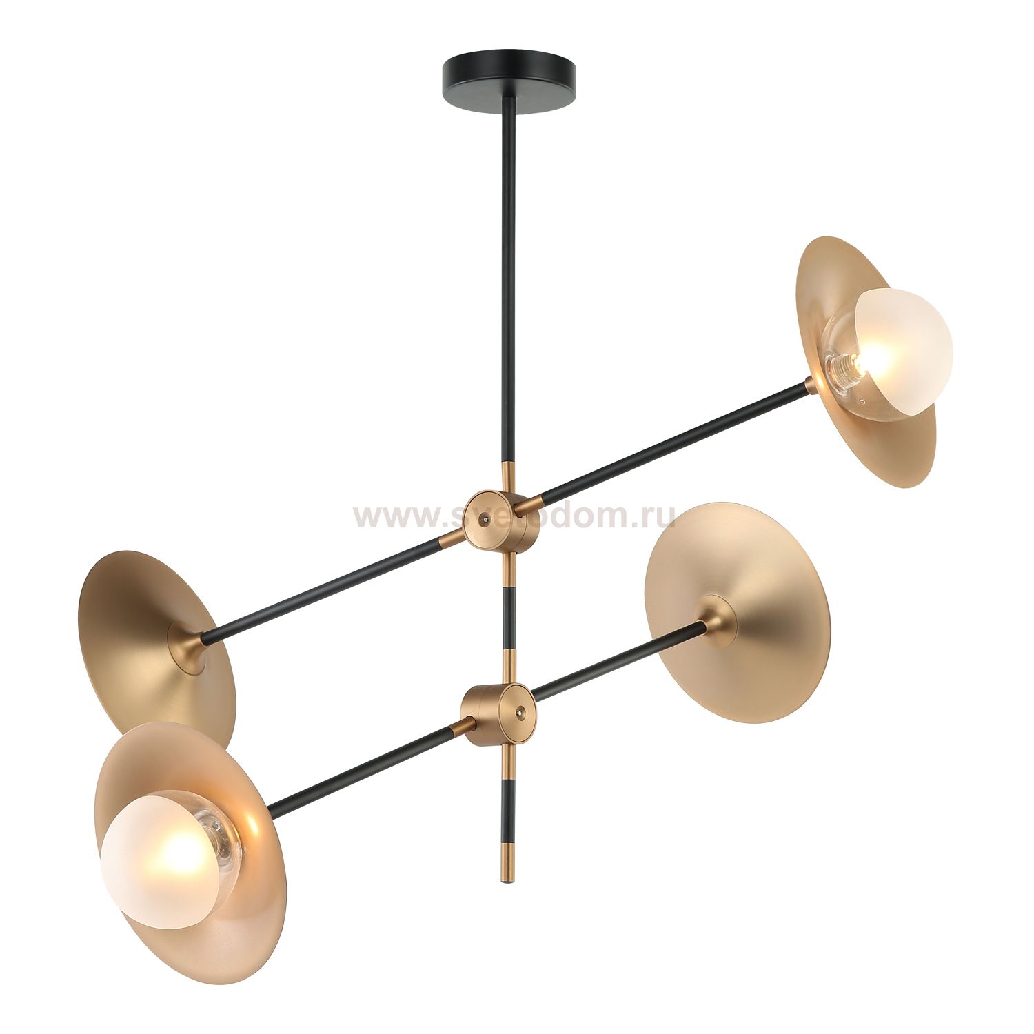 Потолочный светильник G31085/4BK+BGD WT Gerhort