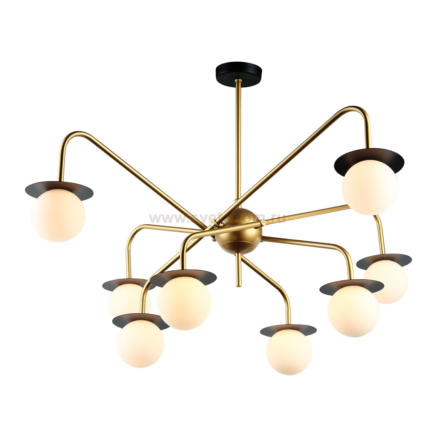 Потолочная люстра G31090/8GD+BK WT Gerhort