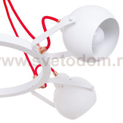 Подвесная люстра G31095/5WT+RD WT Gerhort