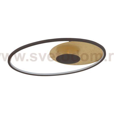 Потолочный светодиодный светильник G31102/1BK+GD Gerhort