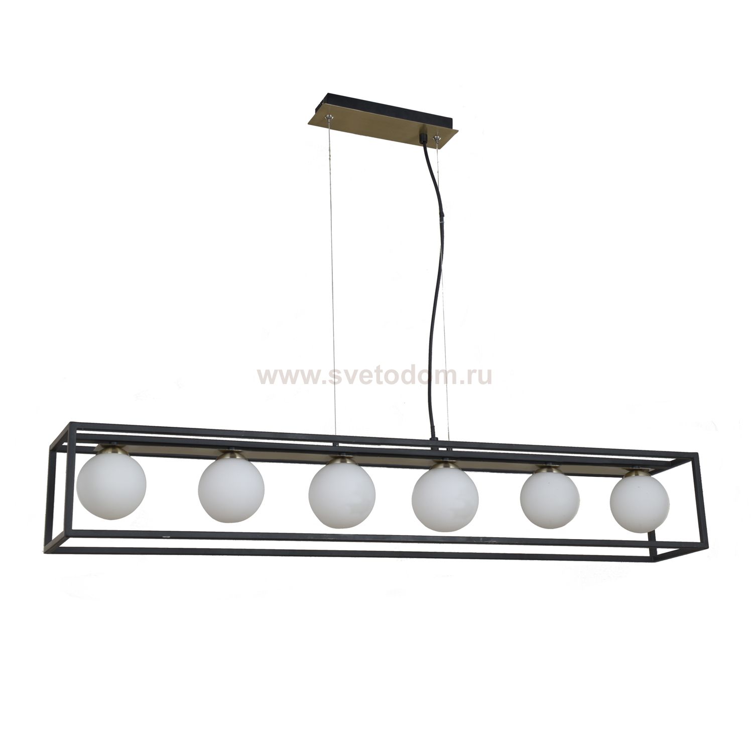 Подвесной светильник G31105/6BK+GD WT Gerhort