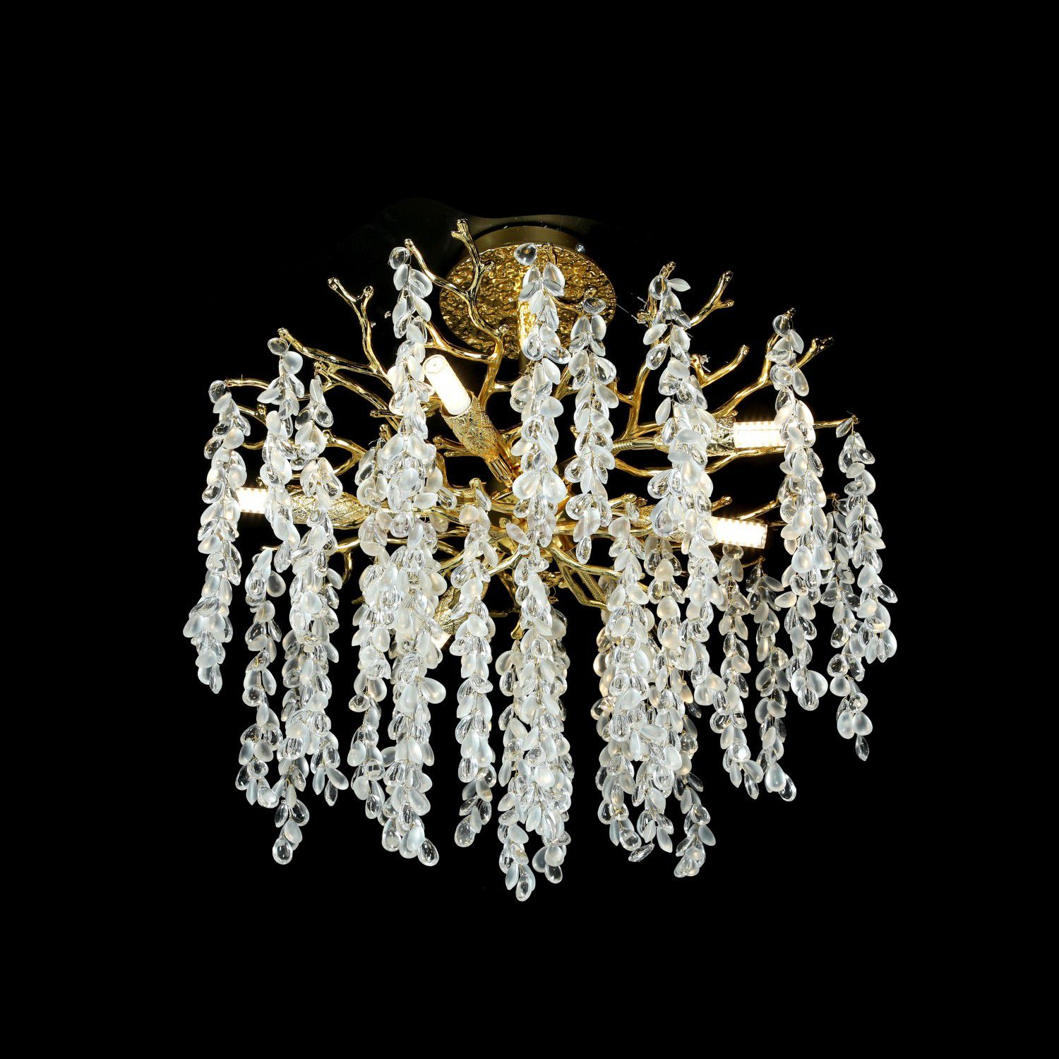 Люстра хрустальная G31321/6GD+CL+WT Gerhort