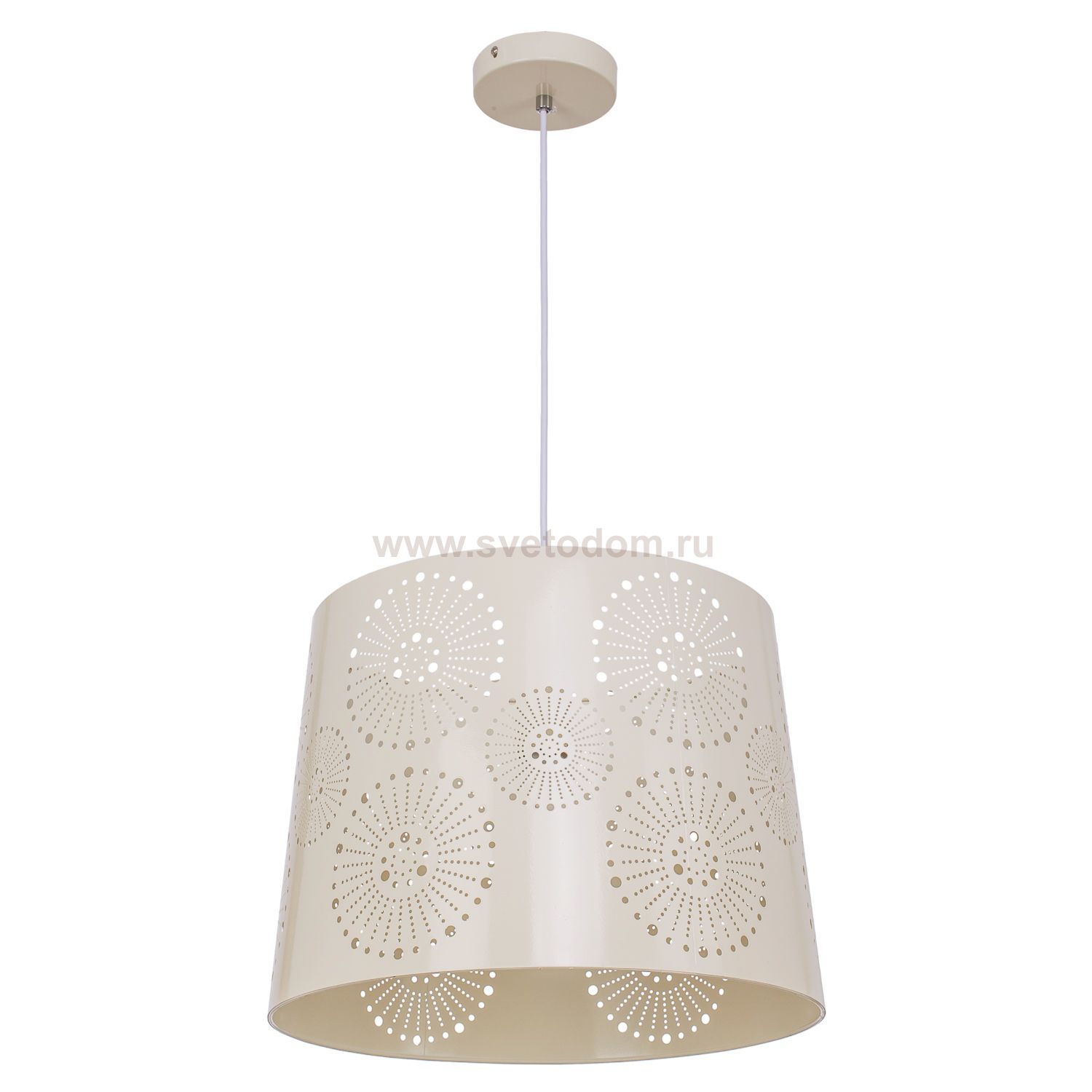 Подвесной металлической светильник G32014/1P WT Gerhort