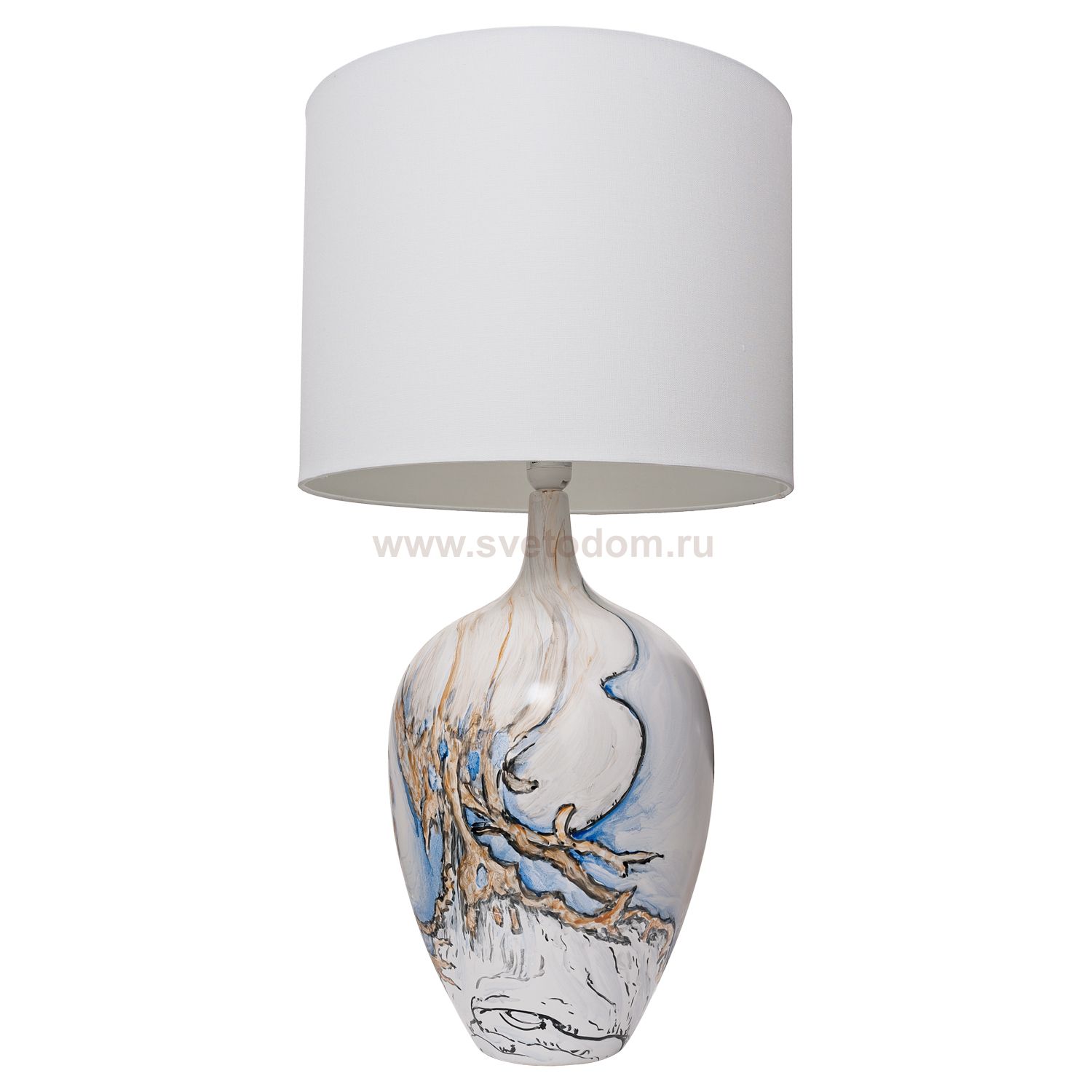 Настольная лампа G32049/1T PNT WT Gerhort