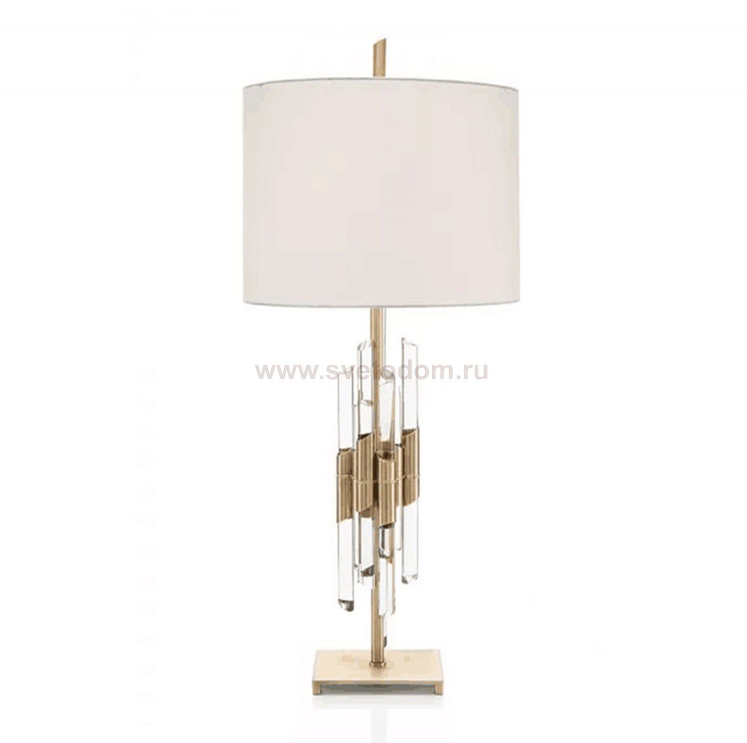 Настольная лампа G32141/1T BRS+CL WT Gerhort