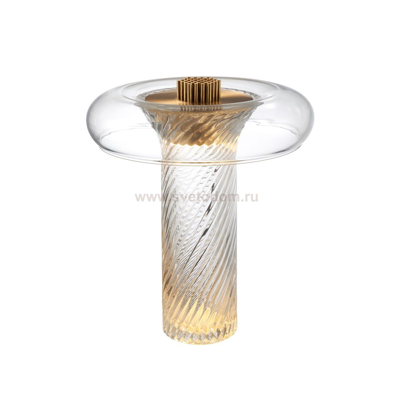 Настольная светодиодная лампа G32245/1T CL CL+BRS Gerhort