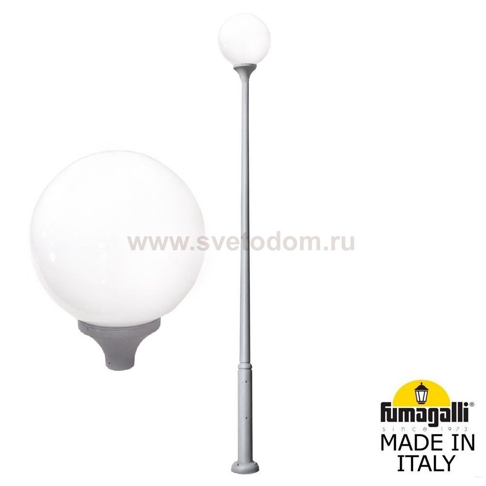 Парковый фонарь FUMAGALLI EKTOR/GLOBE 400 modern G41.372.000.LYE27