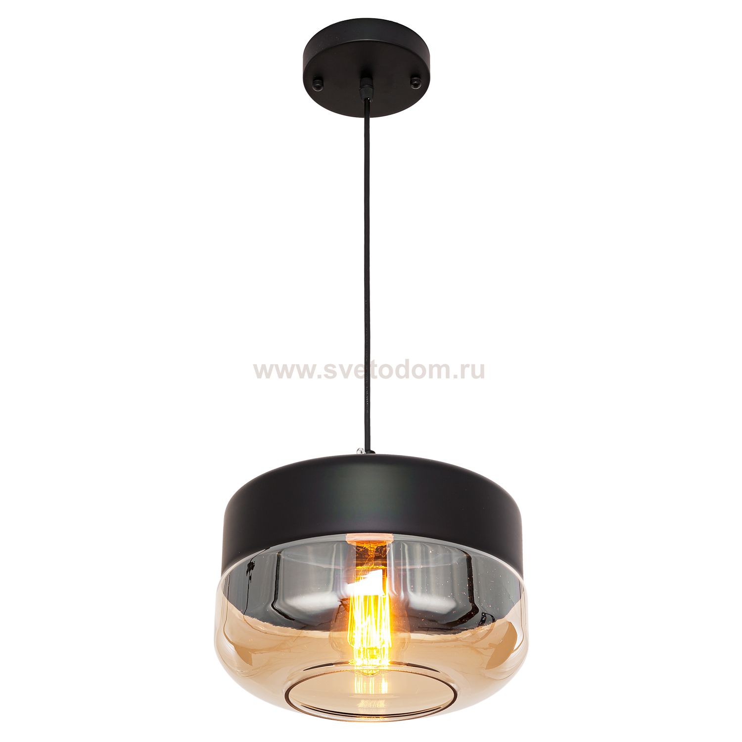 Подвесной светильник G51129/1A BK BK+CL Gerhort