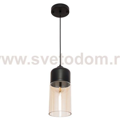 Подвесной светильник G51129/1C BK BK+CL Gerhort