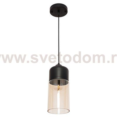 Подвесной светильник G51129/1C BK BK+CL Gerhort