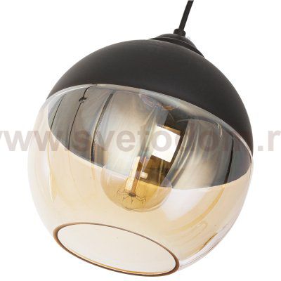 Подвесной светильник G51129/1D BK BK+CL Gerhort