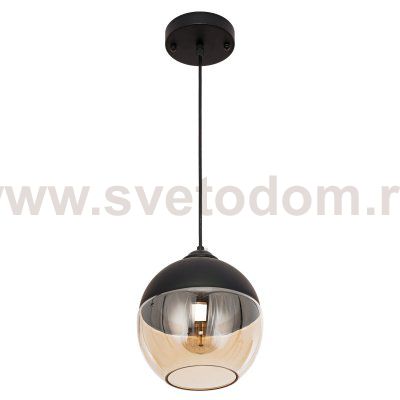 Подвесной светильник G51129/1D BK BK+CL Gerhort