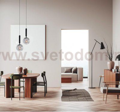 Подвесная люстра G51203/1BK CL Gerhort