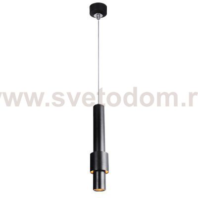 Подвесной светодиодный светильник G52106/1BK BK Gerhort